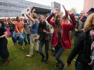 Publiek bij La Cravane Passe