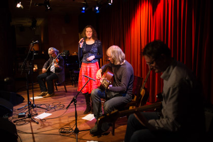 Joost van Es, Linde Nijland, Bert Ridderbos en Eddy de Jonge