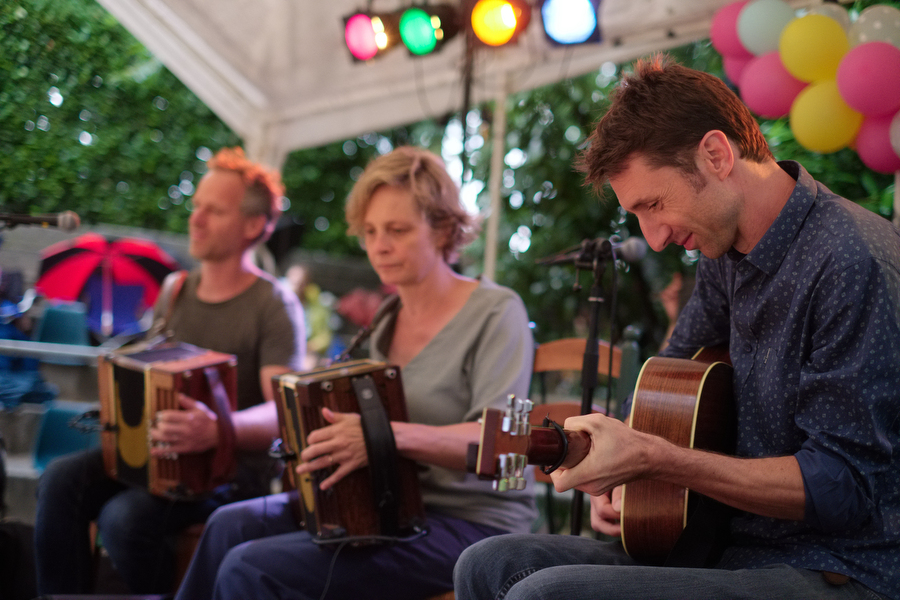 Maarten Decombel met Naragonia op DenneFeest 2022, foto Ronald Rietman