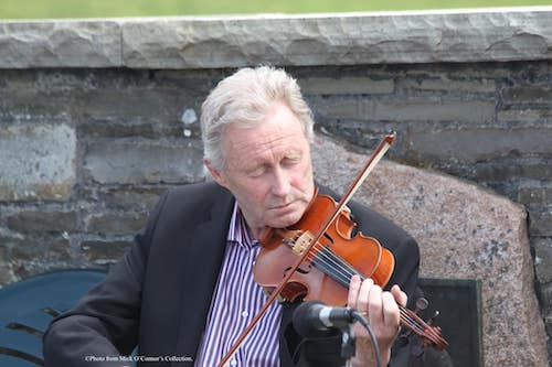 Seán Keane, foto uit de collectie van Mick O'Connor