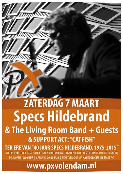 affiche optreden specs hildebrand 2015