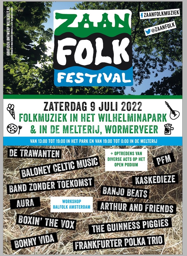 Zaanfolk 2022 affiche